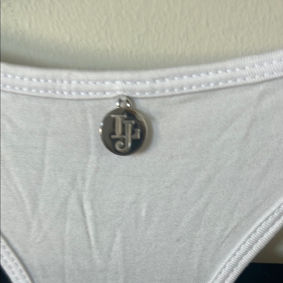 Lorna Jane White Graphic Tank Top - Picture 4 of 4